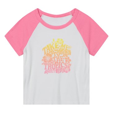Roxy Big Girls' Tropics Raglan Tee
