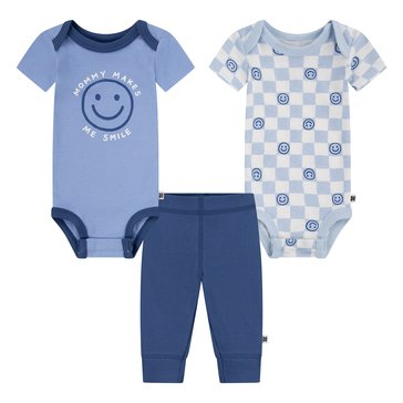 Huggies Baby Boys' Bodysuit and Pant Set, 3-Piece