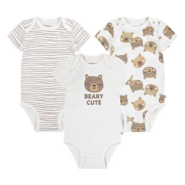 Huggies Newborn Unisex Bodysuit Set, 3-Pack