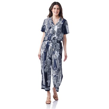 Nautica Women's Paisley Printed Pants