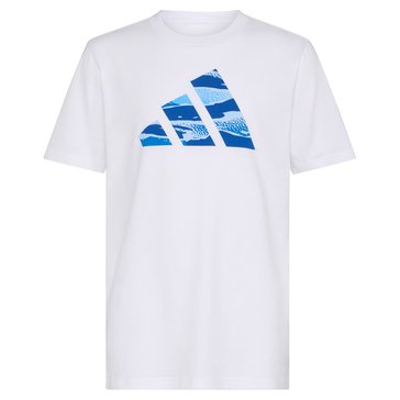 Adidas Big Boys' Tiger Camo Logo Tee