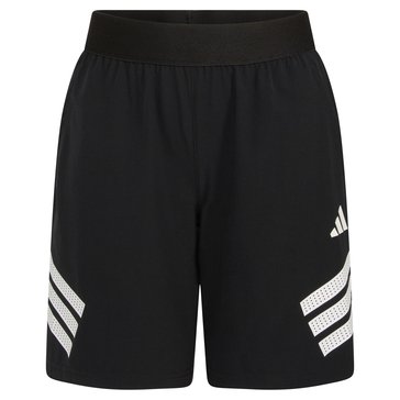 Adidas Big Boys' Woven Gym 3-Stripe Shorts