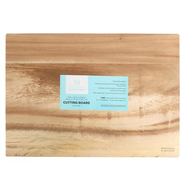 Martha Stewart Westhaven 18 x 12 Acacia Wood Cutting Board