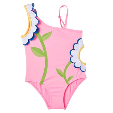 iApparel Baby Girls' Flower One Piece Swimsuit