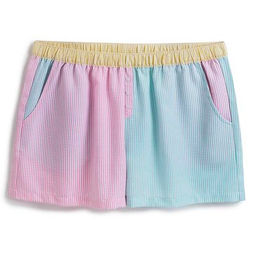 Yarn & Sea Women's Striped Sleep Shorts