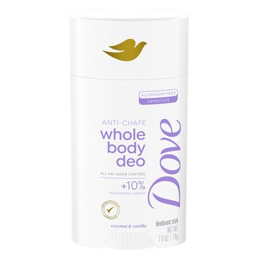 Dove Coconut and Vanilla Whole Body Stick Deodorant