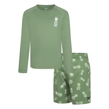 Hurley Toddler Boys' Pineapple Swim Sets