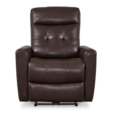 Signature Design by Ashley Pisgham Power Recliner with Adjustable Headrest