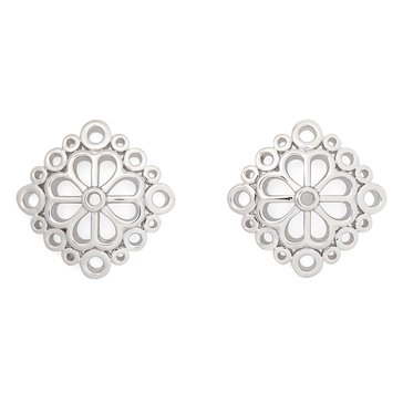 Kate Spade New York Spade New York Flower Lace Stud Earrings
