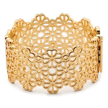 Kate Spade New York Spade New York Flower Wide Bangle