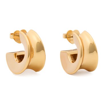 Kate Spade New York Bold Note Small Hoop Earrings