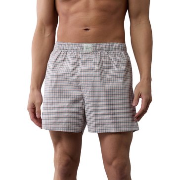 AE Men's Plaid Stretch Boxer Shorts