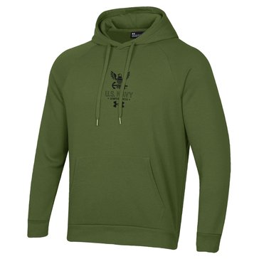 Under Armour Men's U.S. Navy Eagle Rival Fleece Hoodie