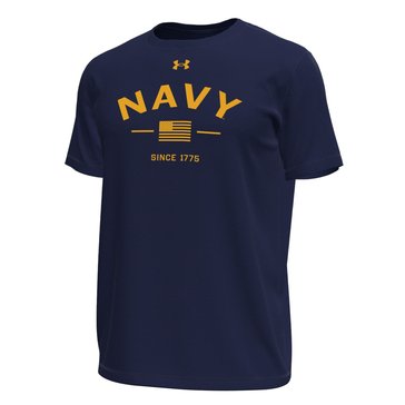 Under Armour Men's Navy Flag Tech Stretch Tee