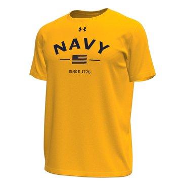 Under Armour Men's Navy Flag Tech Stretch Tee