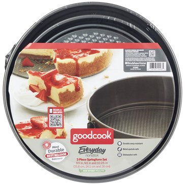Good Cook Springform Pan, Set of 3