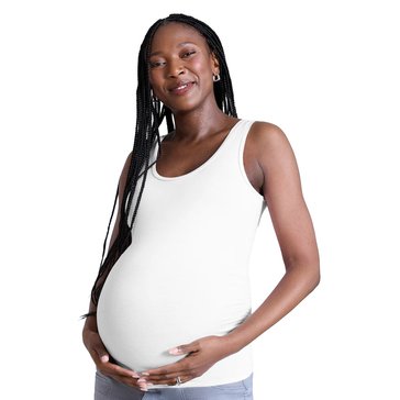 Motherhood Maternity Side Ruched Jersey Tank