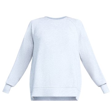 Motherhood Maternity Long Sleeve Raglan Scuba Top With Side Slits