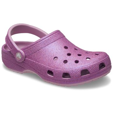 Crocs Women's Classic Iridescent Glitter Clog