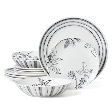 Oneida Sketchbook 12-Piece Dinnerware Set