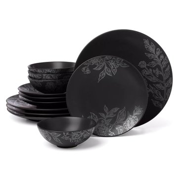 Oneida Roseto Pumice 12-Piece Dinnerware Set