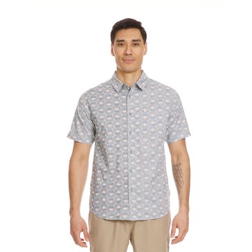 Quiksilver Men's Florever Classic Short Sleeve Woven Top