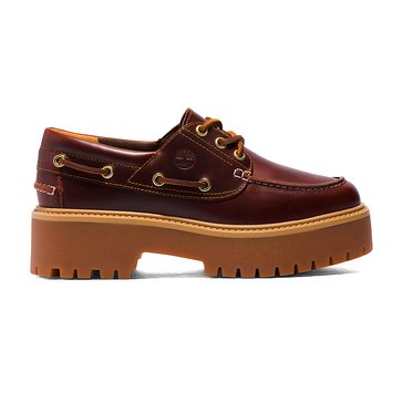 Timberland Women's Stone Street 3 Eye Boat Shoe