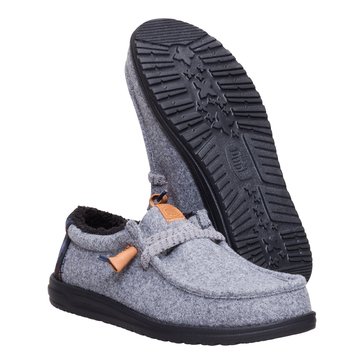 Hey Dude Men's Wally Cozy Plaid Casual Shoe