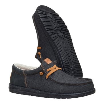 Hey Dude Men's Wally Funk Denim Casual Shoe