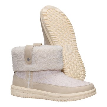 Hey Dude Women's Camden Cuff Wool Cozy Boot