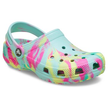 Crocs Big Girls' Classic Marbled Clog