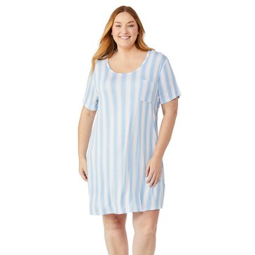 Martha Stewart Women's V-Neck Night Shirt