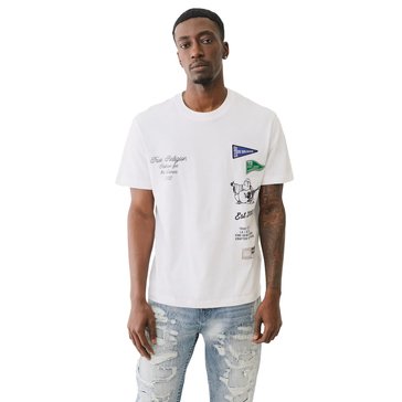 True Religion Men's Uni Logo Tee