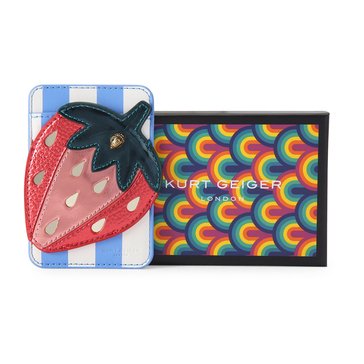 Kurt Geiger Strawberry Sticker Card