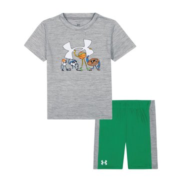 Under Armour Toddler Boys' Short Sleeve Tech Multi Sport Sets