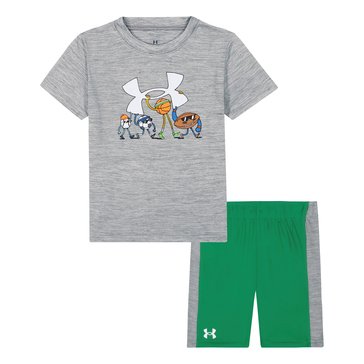 Under Armour Little Boys' Short Sleeve Tech Multi Sport Sets