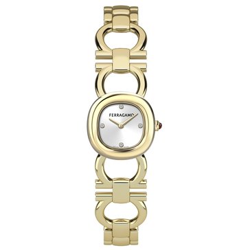 Salvatore Ferragamo Women's Double Gancini Bracelet Watch