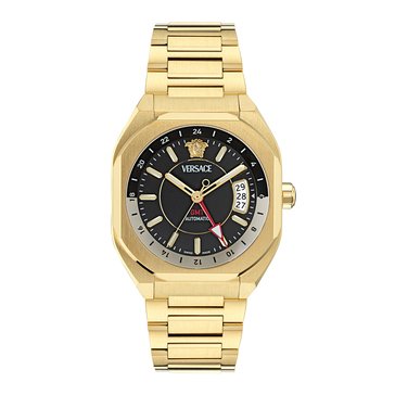 Versace Men's V-Contempo GMT Bracelet Watch