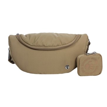 Bearpaw Puffy Half Moon Crossbody Sling