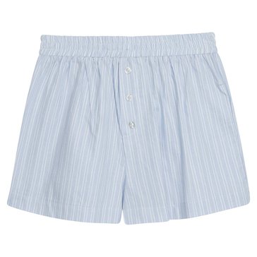 Speechless Big Girls' Blue Stripe Boxer Shorts