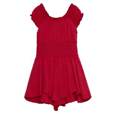 Speechless Big Girls' Clipped Dot Dress