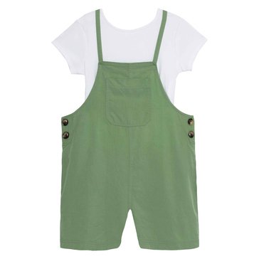 Speechless Big Girls' Shortall Sets, 2-Piece 