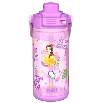 Zak Designs Princess Beacon Straw Bottle, 16oz