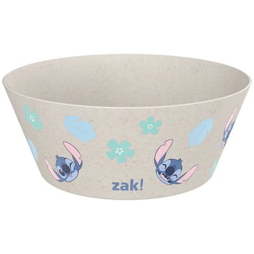 Zak Designs Lilo and Stitch Melamine Bamboo Bowl