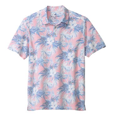 Tommy Bahama Men's Costa Wave Hibiscus Isle Polo