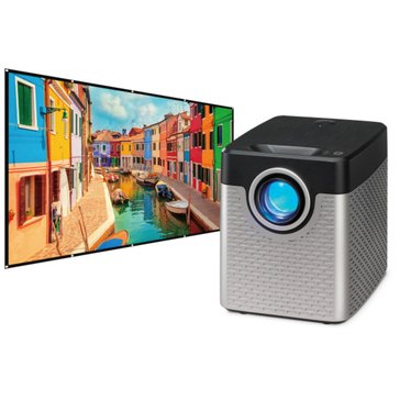 GPX 720P Projector with Screen