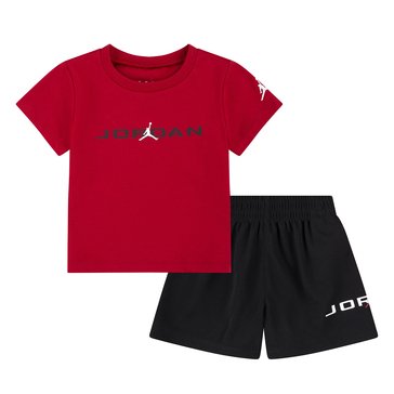 Jordan Baby Boys' MJ Baseline Mesh Short Set