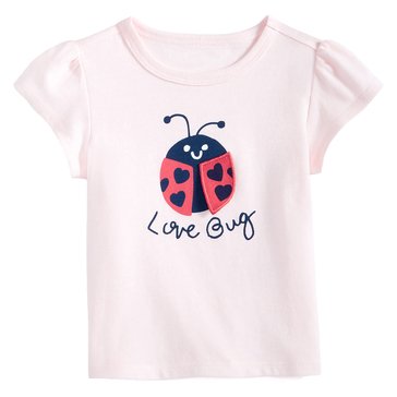 Wanderling Baby Girls' Love Bug Tee