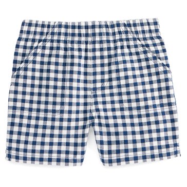 Wanderling Baby Boys' Picnic Plaid Twill Short