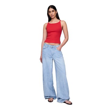 Gap Women's Sleeveless Mod Rib Apron Crop